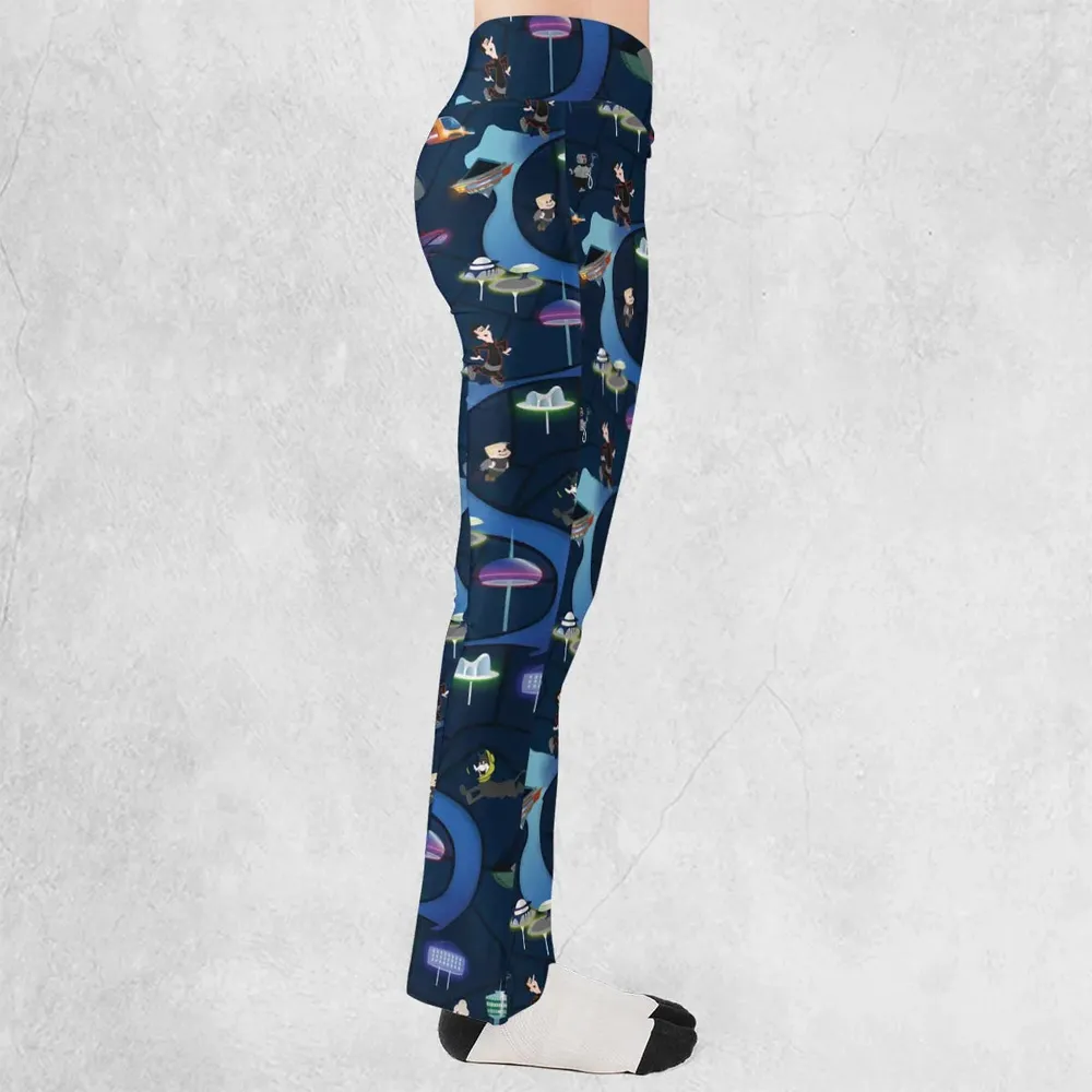 City of The Future The Jetsons Flare Leggings - 2