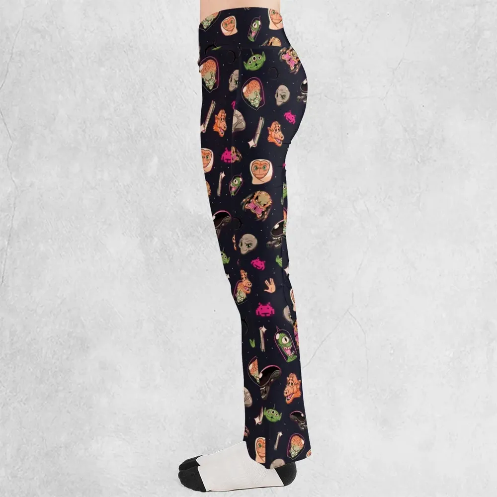 Classic Aliens Flare Leggings - 3