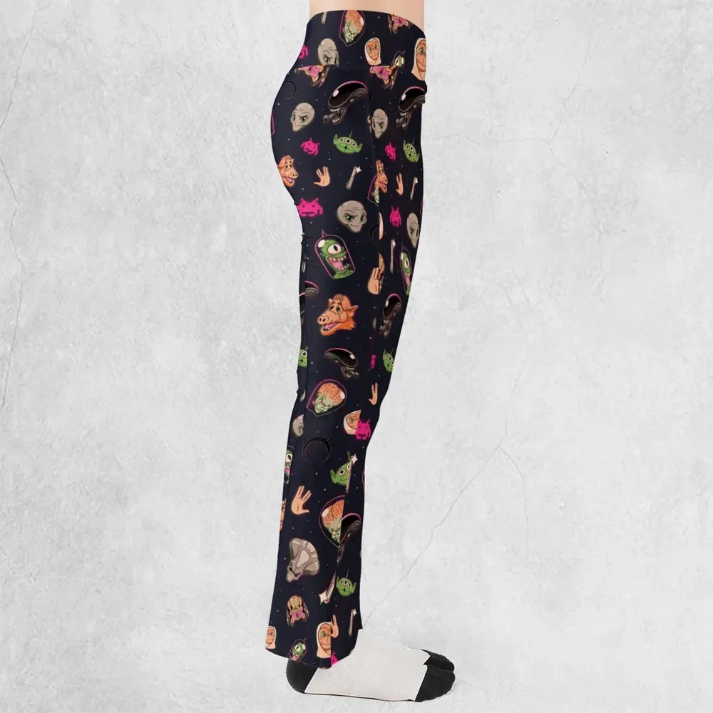 Classic Aliens Flare Leggings - 2