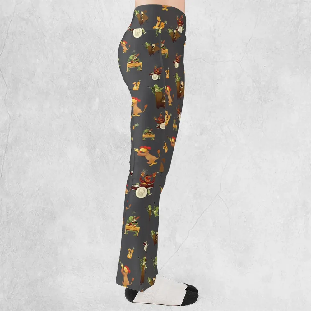 River Bottom Dr. Teeth and the Electric Mayhem Flare Leggings - 2