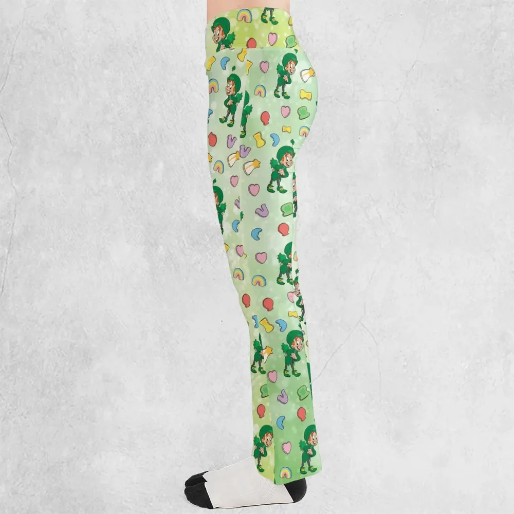 Lucky the Leprechaun Cereal Flare Leggings - 3