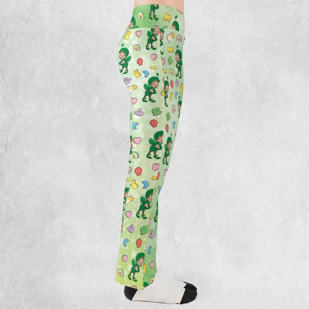 Lucky the Leprechaun Cereal Flare Leggings - 2