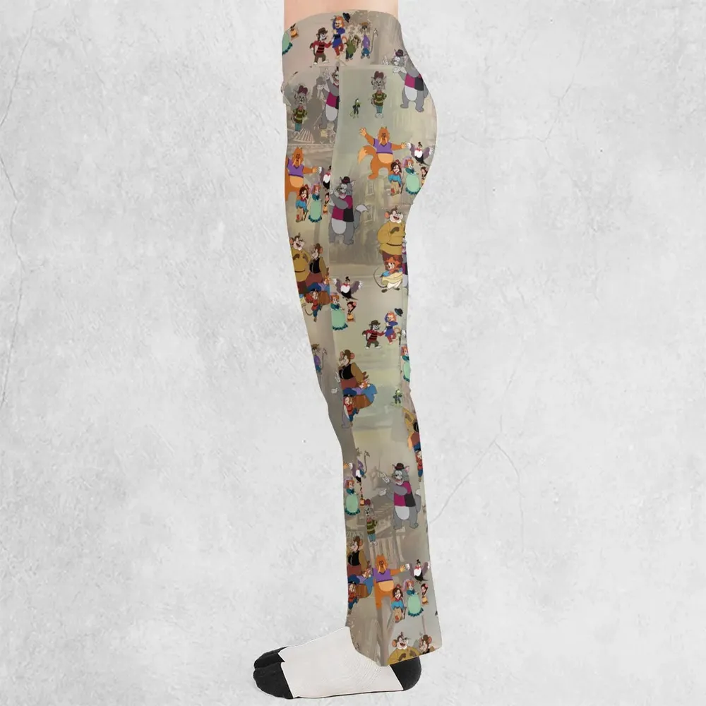 Somewhere Out There An American Tail Flare Leggings - 3
