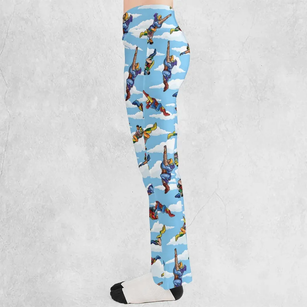 Parody Couples Duo Ambiguously Flare Leggings - 3