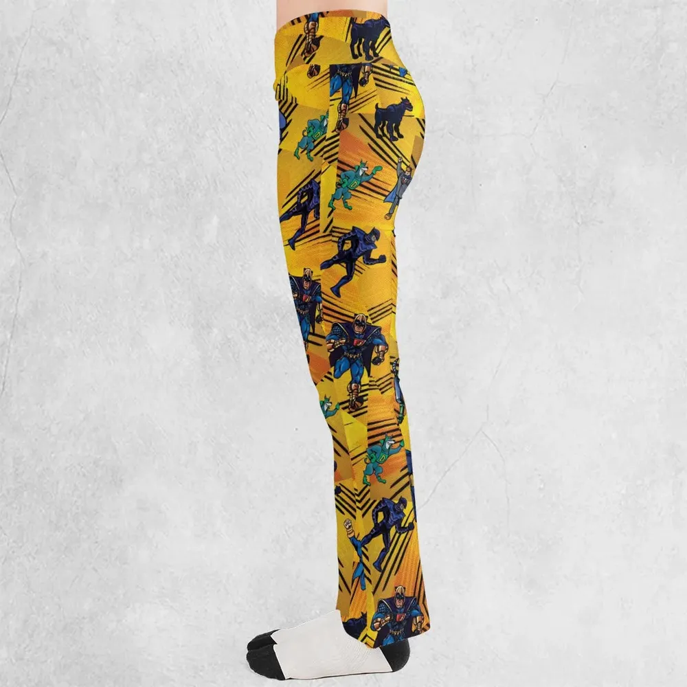 Blue Falcon and Dynomutt Flare Leggings - 3