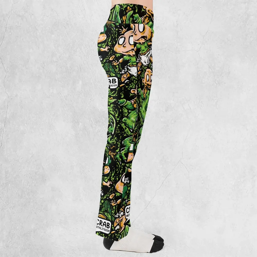 Old Skool Saturday Morning Rugrats Flare Leggings - 2