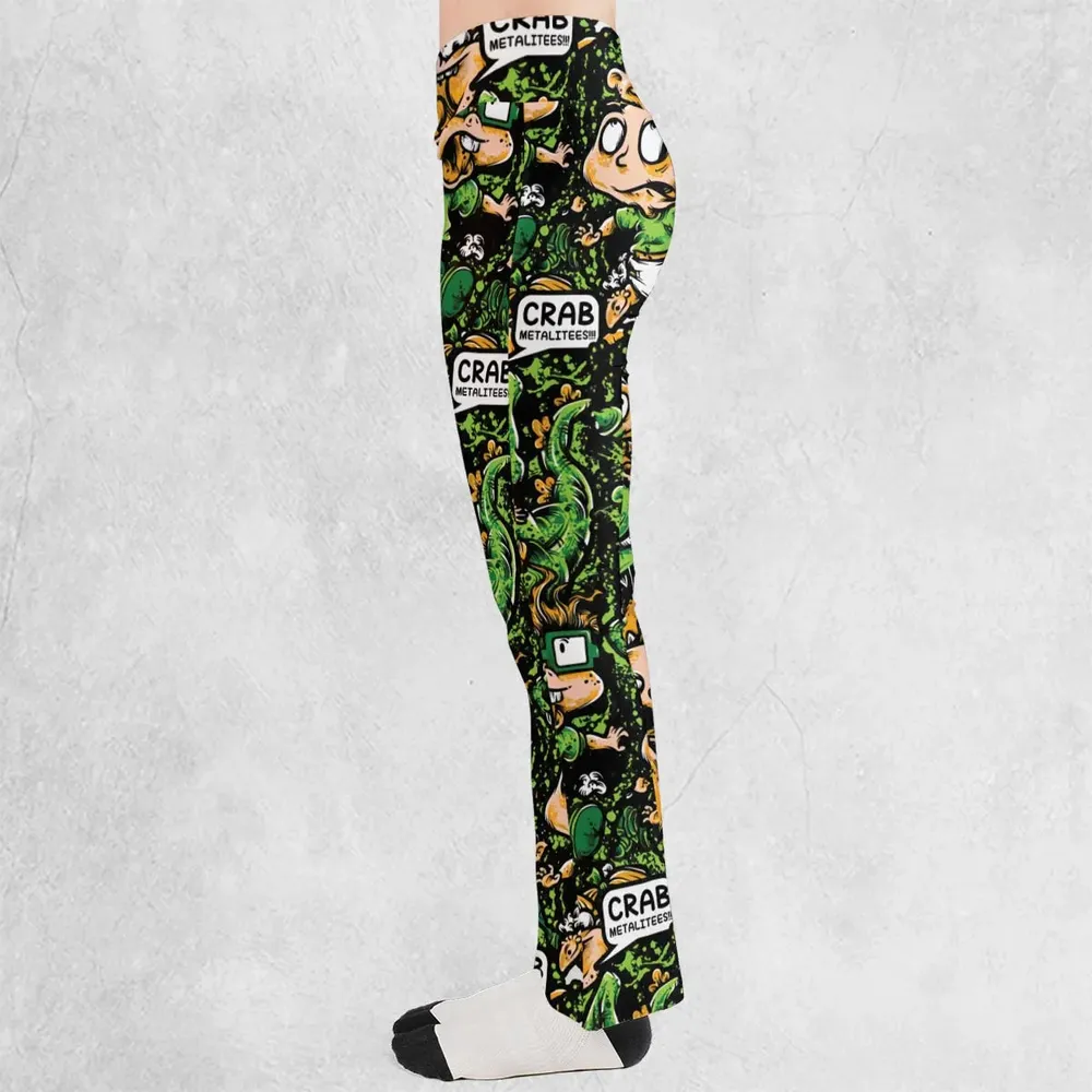 Old Skool Saturday Morning Rugrats Flare Leggings - 3