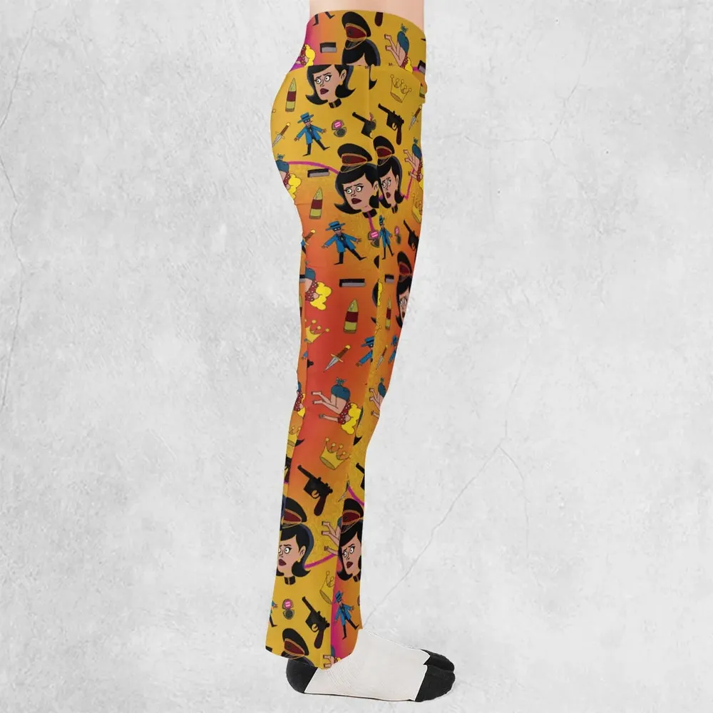 Dr. Girlfriend The Venture Bros Flare Leggings - 2
