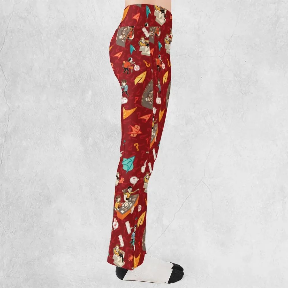 Star Trek Daily Activites Flare Leggings - 2