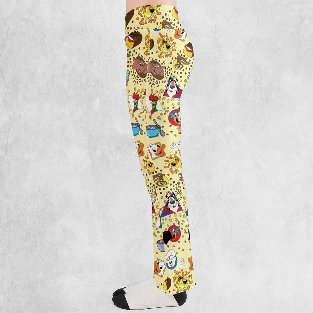 Bimbo Cheetos Cereal Mascot Flare Leggings - 3
