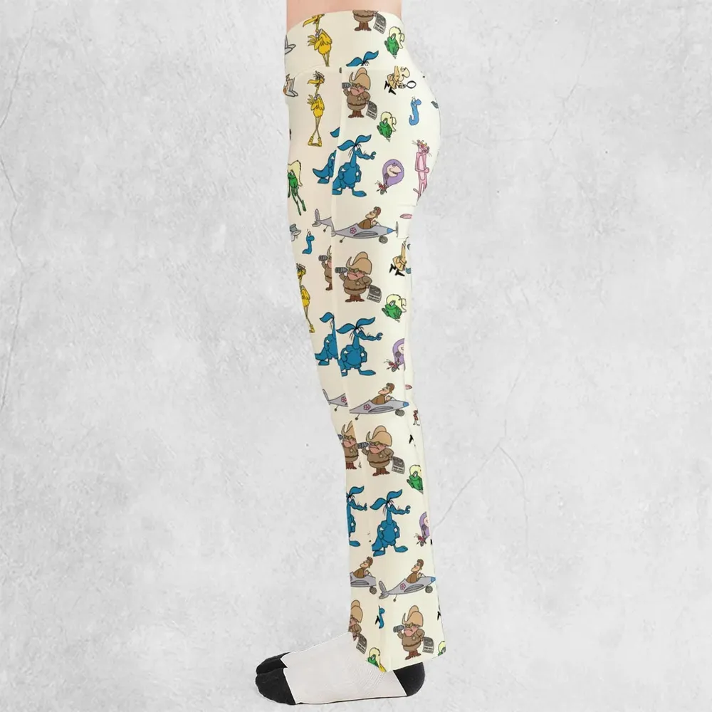 Just happens to be Pink Panther Flare Leggings - 3