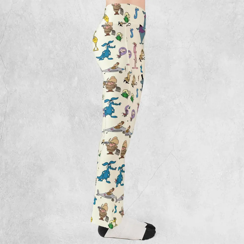 Just happens to be Pink Panther Flare Leggings - 2