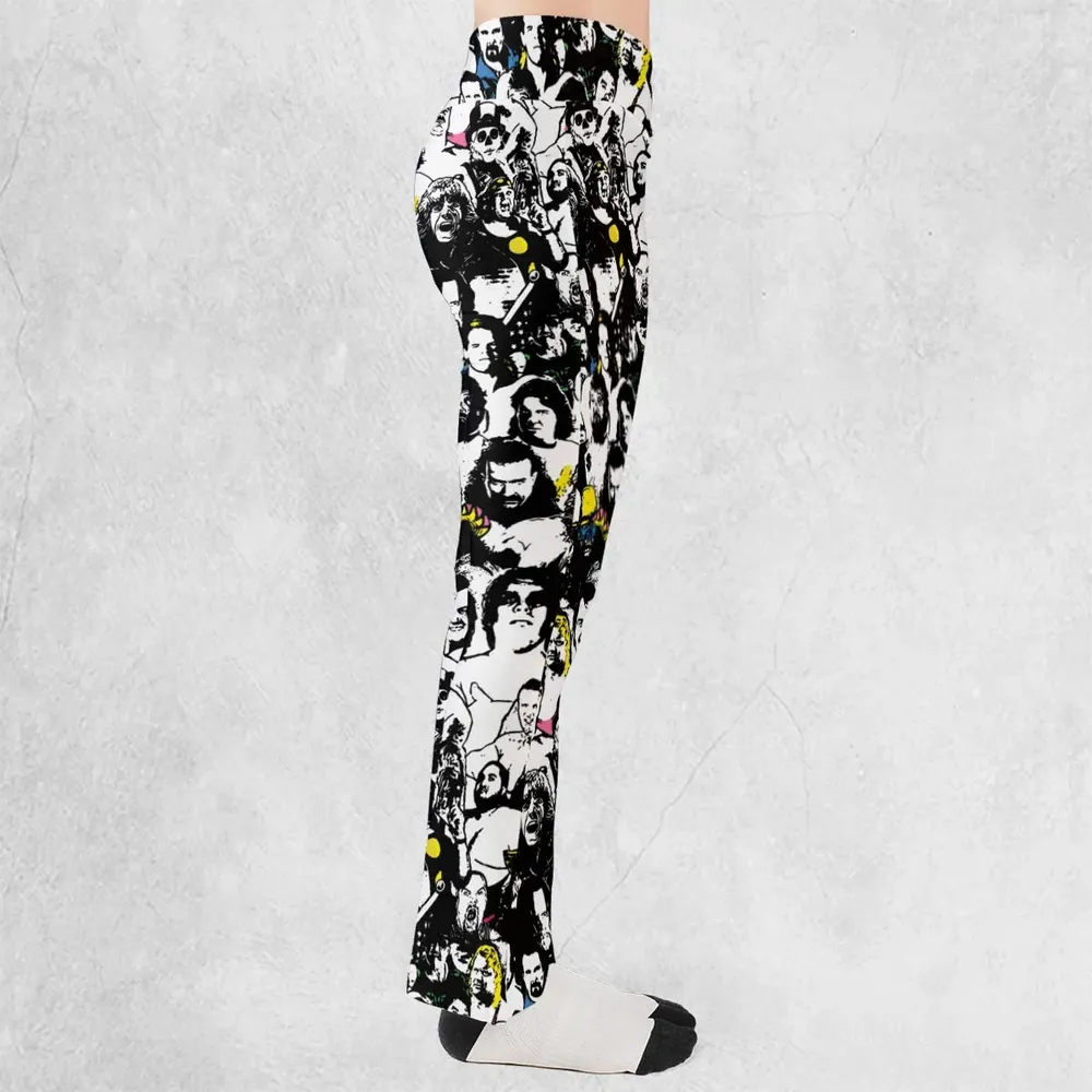 Iconic faces Royal Rumble Flare Leggings - 2
