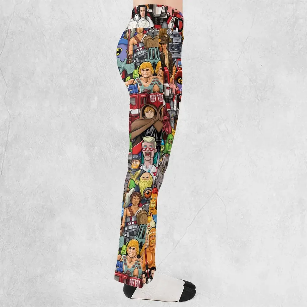The Best Obscure 80s Toy Lines Flare Leggings - 2