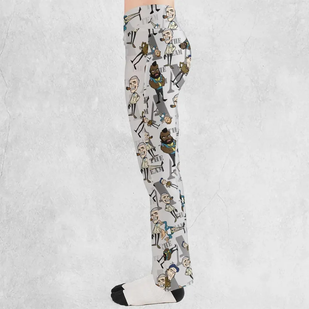 The A-team Characters Series Flare Leggings - 3