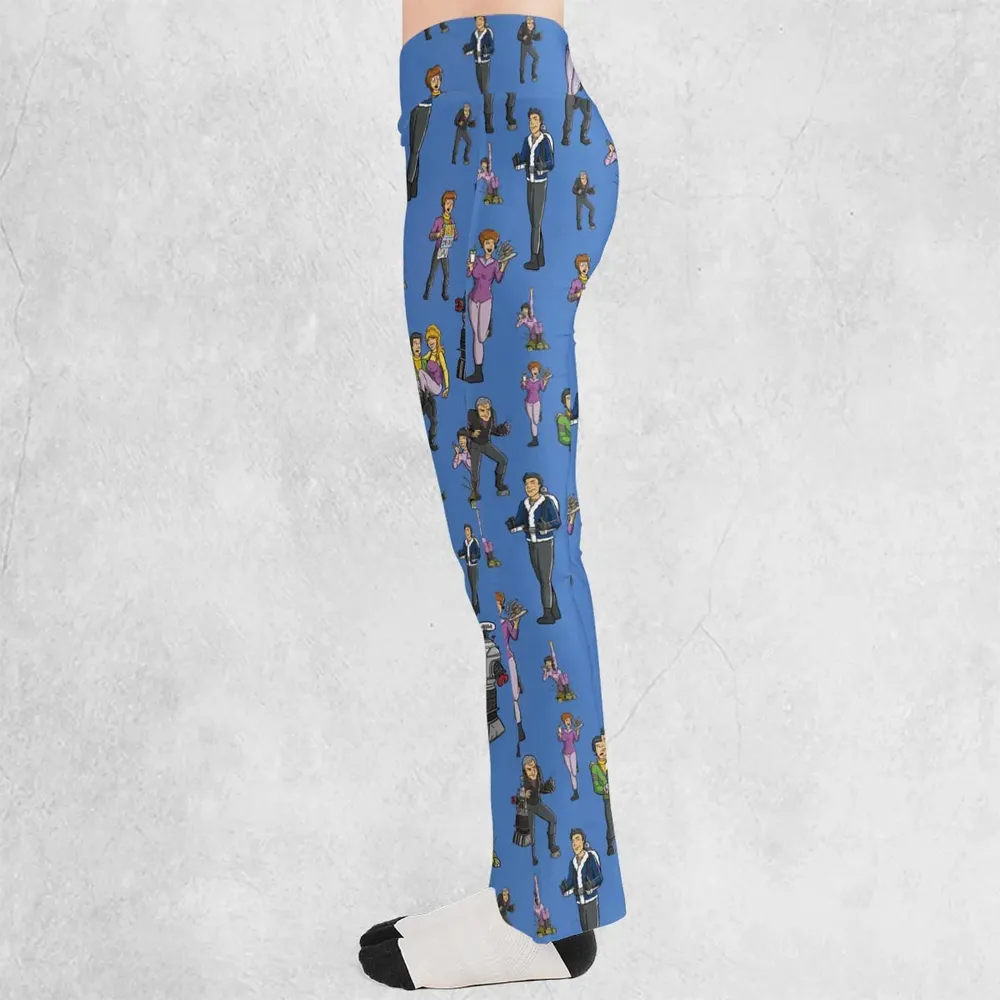 Lost In Space Characters Flare Leggings - 3