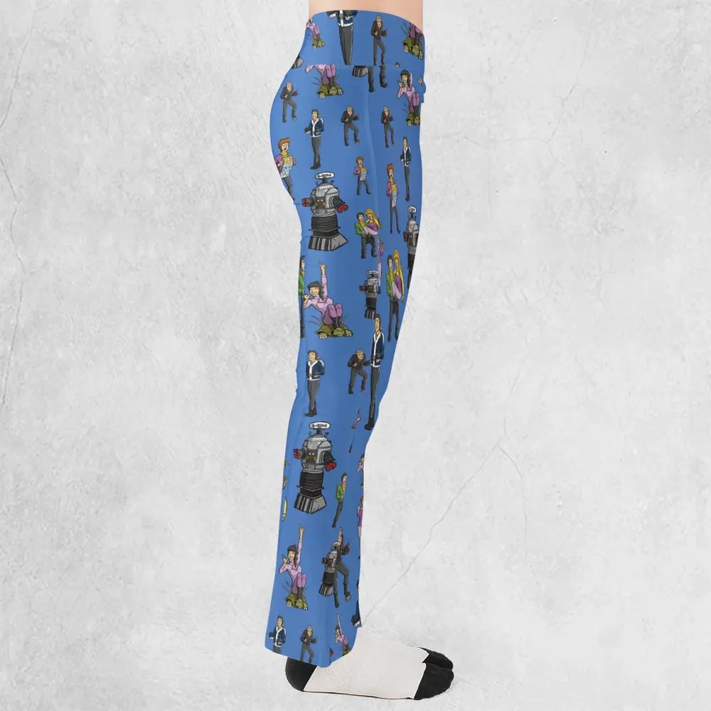 Lost In Space Characters Flare Leggings - 2