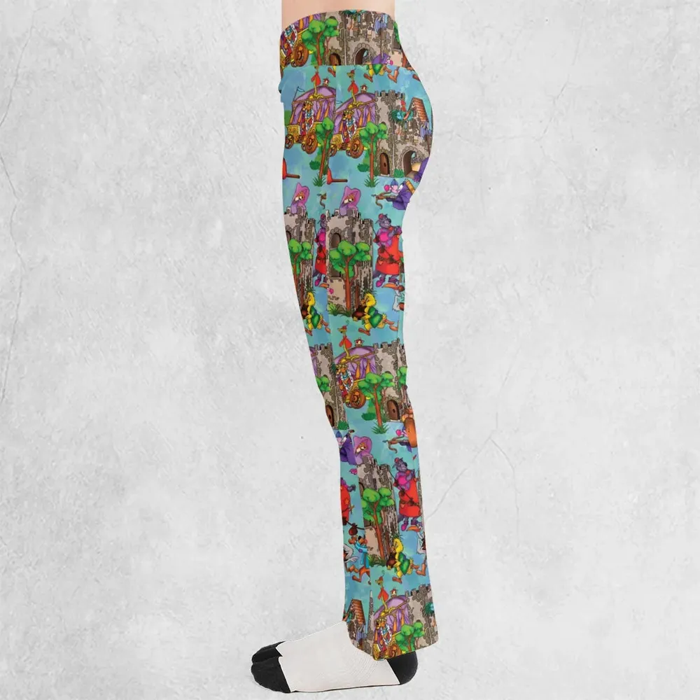 Steal From the Rich Robin Hood Flare Leggings - 3