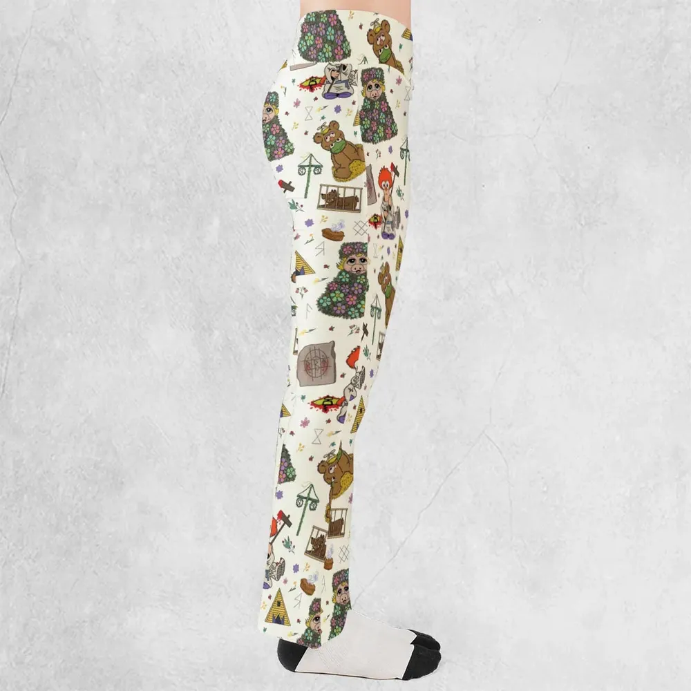 Festivites Midsommar Muppet Babies Flare Leggings - 2