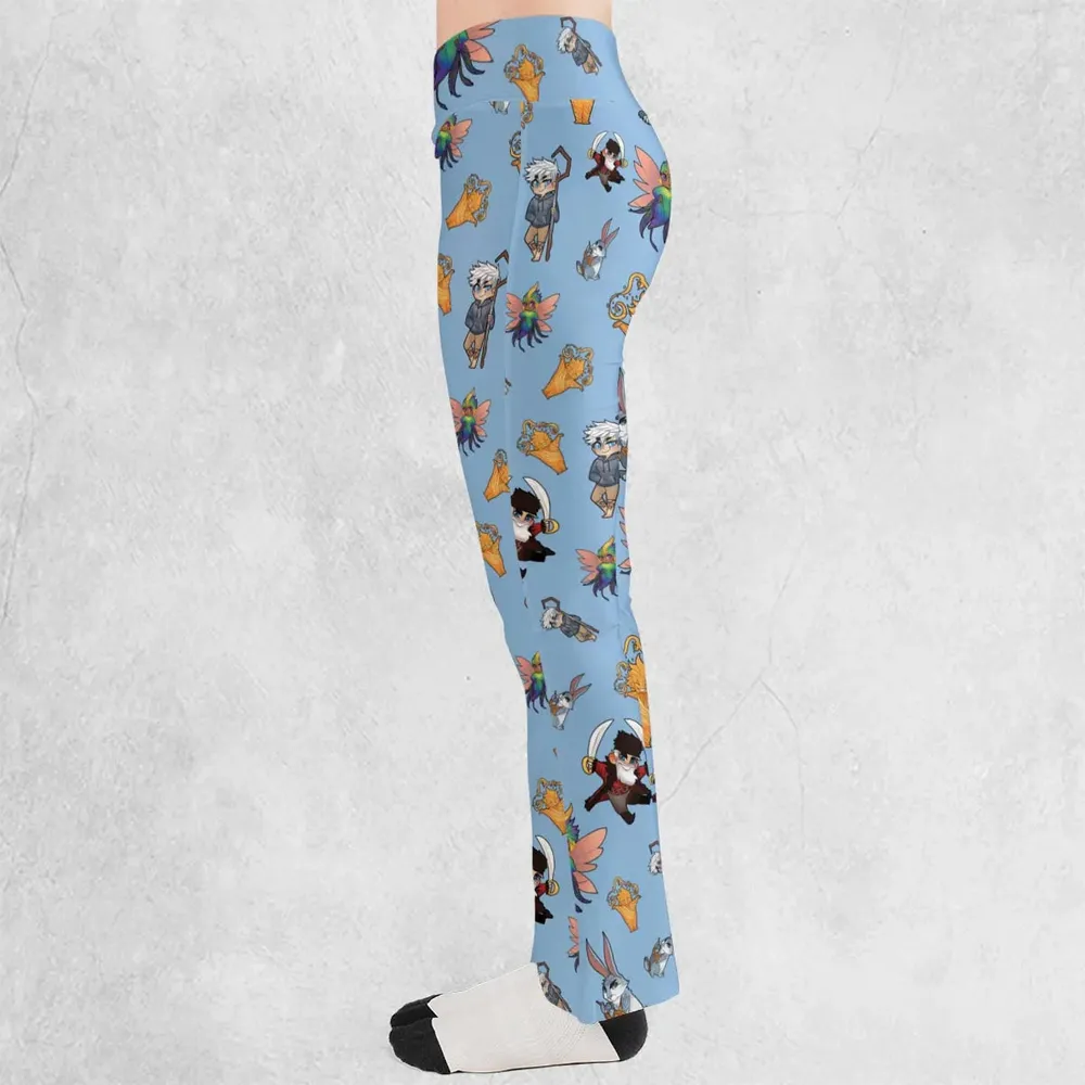 Rise of the Guardians Characters Flare Leggings - 3
