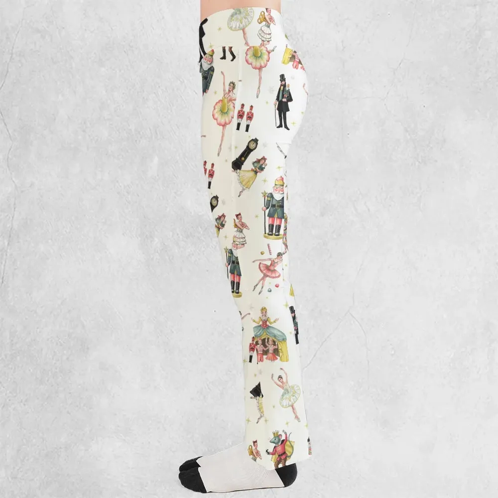 Plum Fairy for Holiday The Nutcracker Flare Leggings - 3