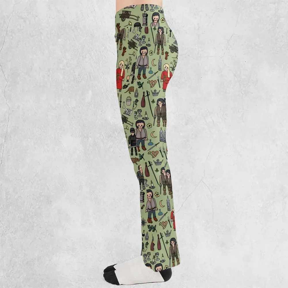 As You Wish Princess Bride Flare Leggings - 3