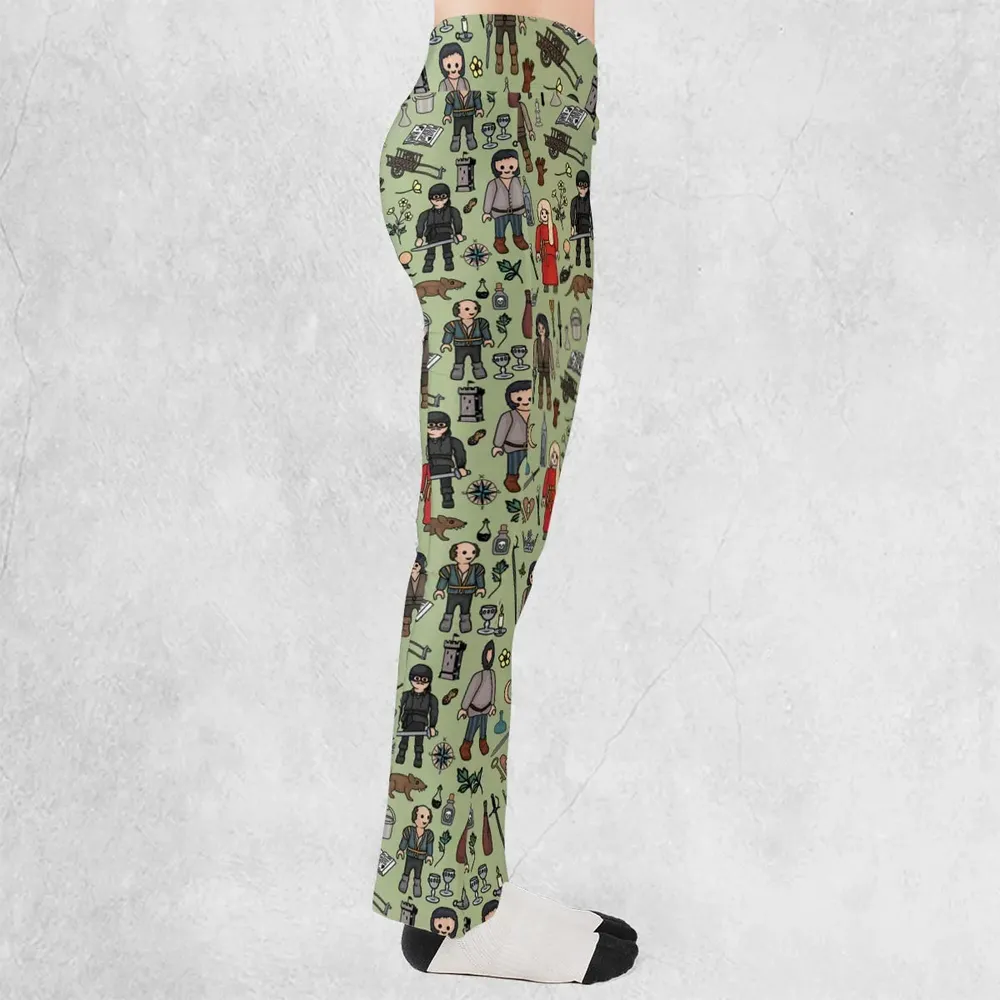 As You Wish Princess Bride Flare Leggings - 2
