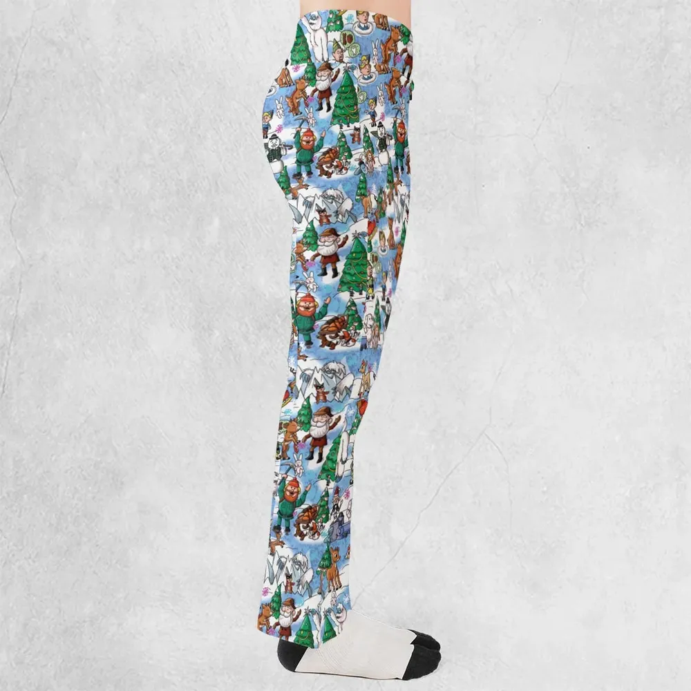 Snowland Rudolph the Red-Nosed Reindeer Flare Leggings - 2