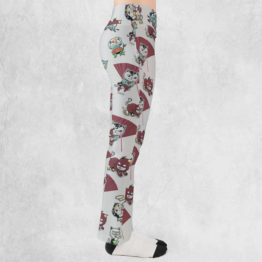 Supurrrr Friends Super Friends Flare Leggings - 2