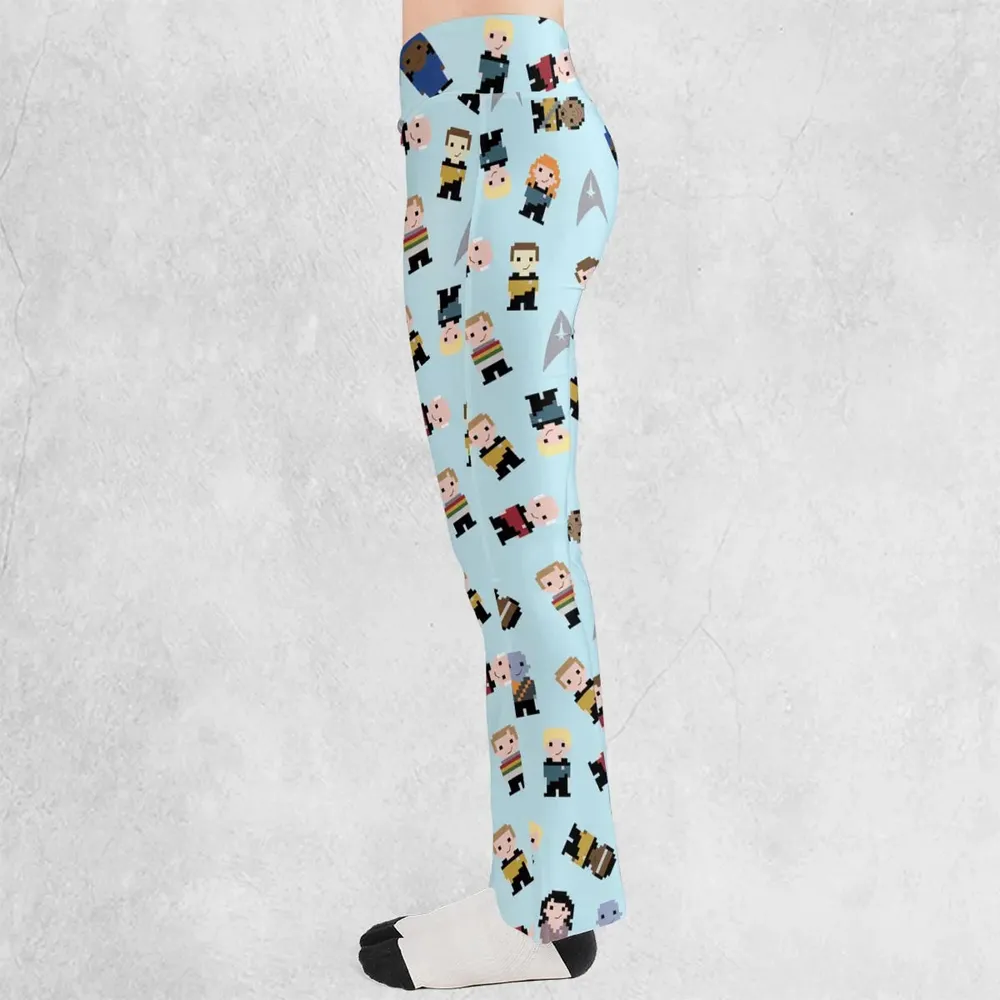 Star Pixel Star Trek Flare Leggings - 3