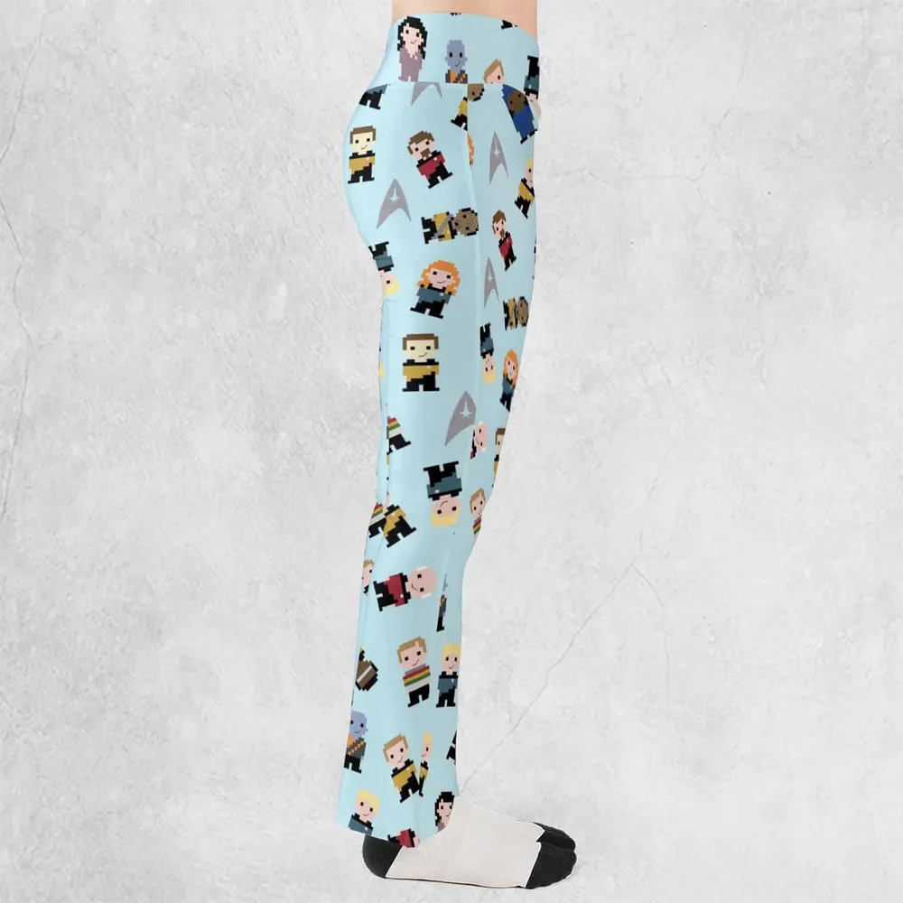 Star Pixel Star Trek Flare Leggings - 2