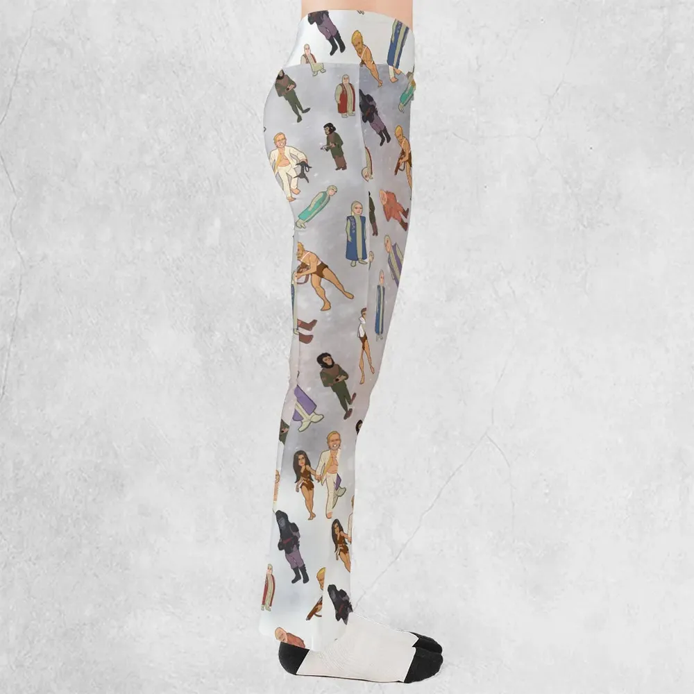 Planet of Apes Characters Flare Leggings - 2