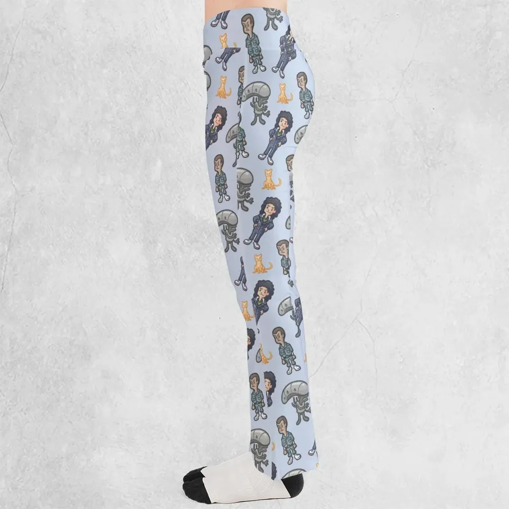 SciFi Chic Alien Flare Leggings - 3