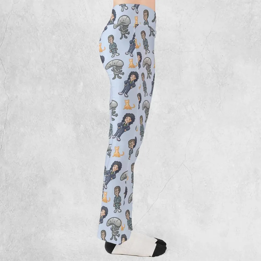 SciFi Chic Alien Flare Leggings - 2