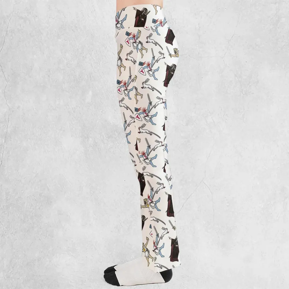 The Killer Rabbit Monty Python Flare Leggings - 3