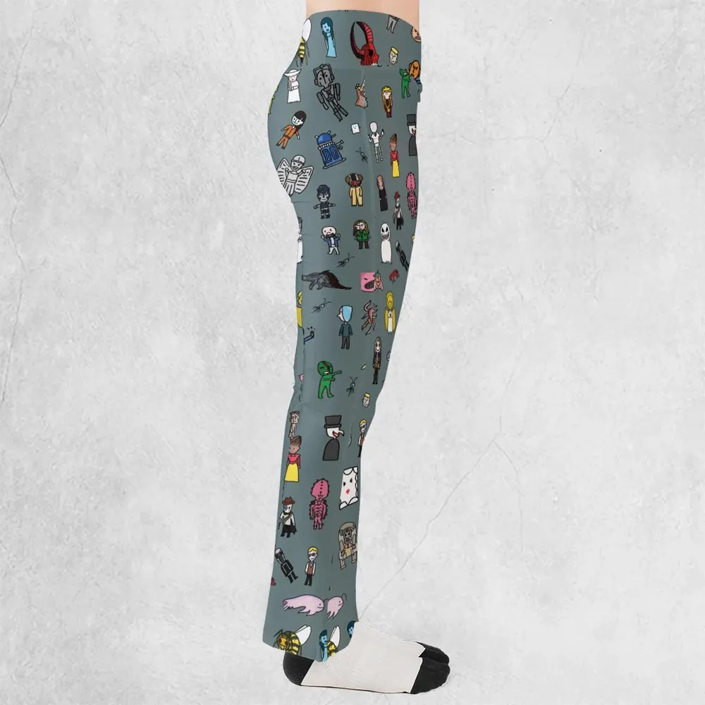 The Races of Doctor Who Flare Leggings - 2