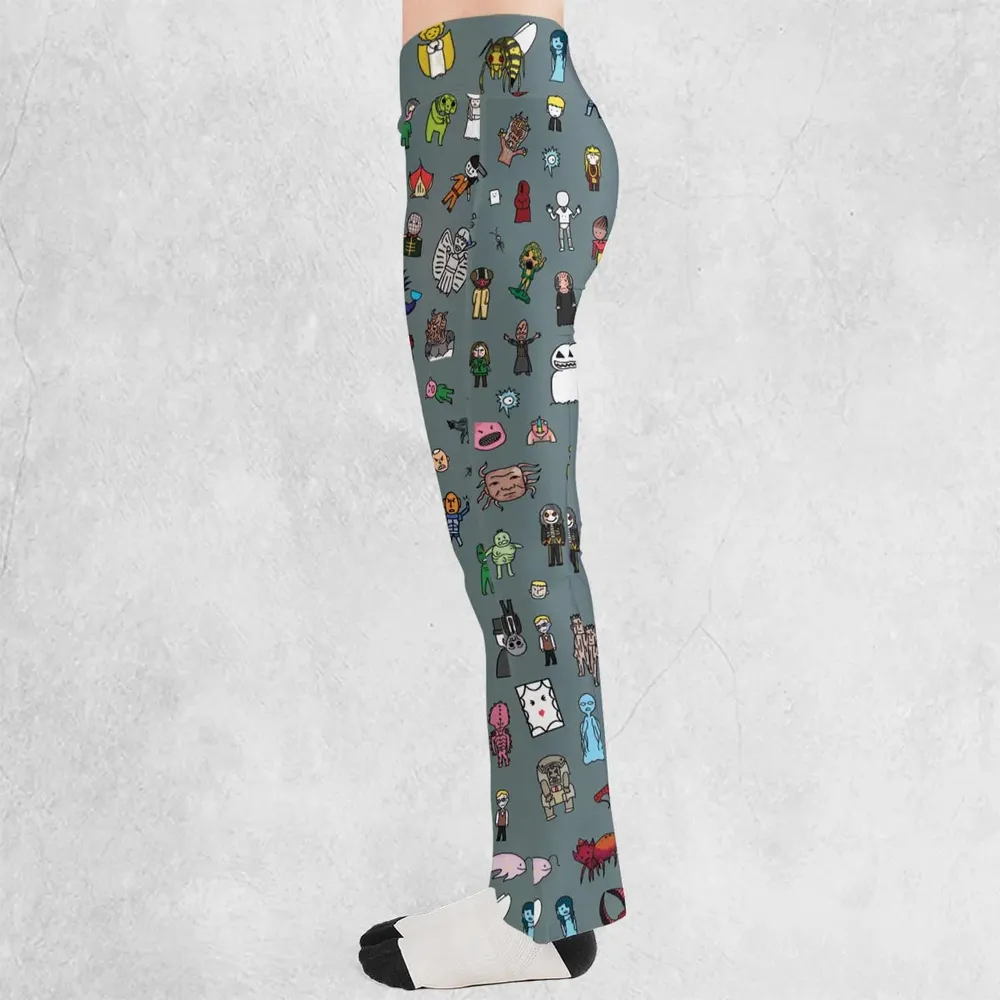 The Races of Doctor Who Flare Leggings - 3