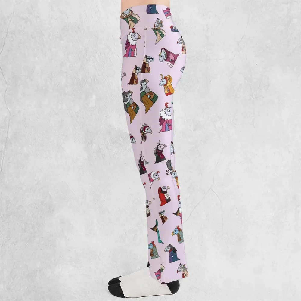 Cute Skeksis The Dark Crystal Flare Leggings - 3