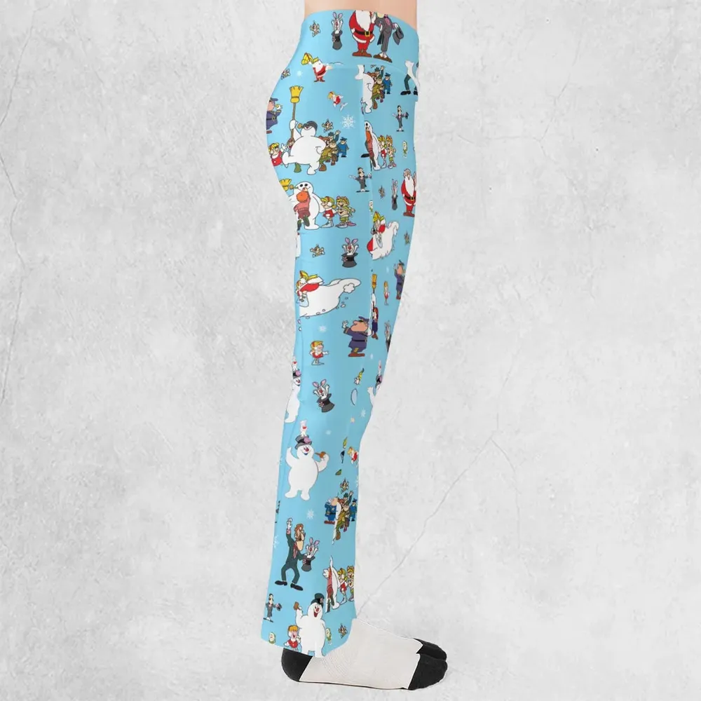 Cast Frosty The Snowman Flare Leggings - 2