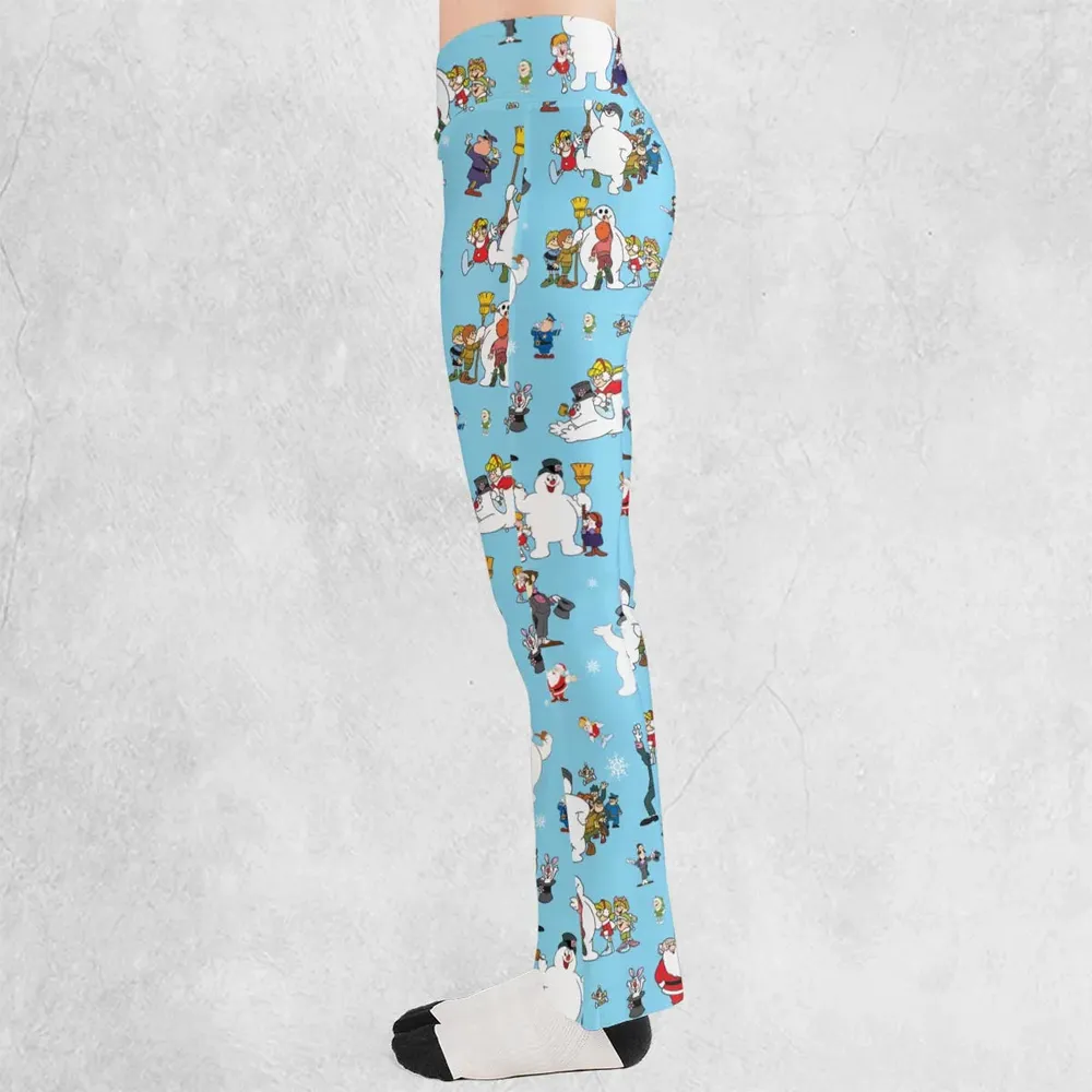 Cast Frosty The Snowman Flare Leggings - 3