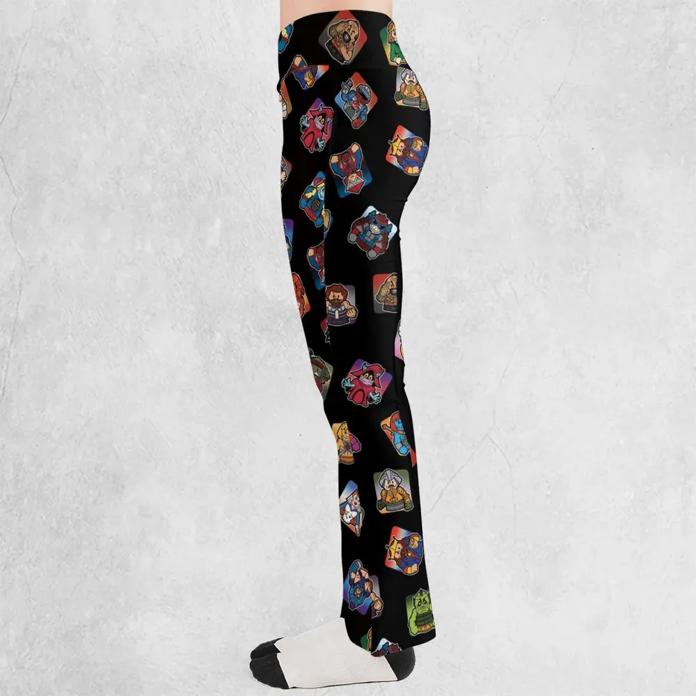 Retro Hero Masters of the Universe Flare Leggings - 3