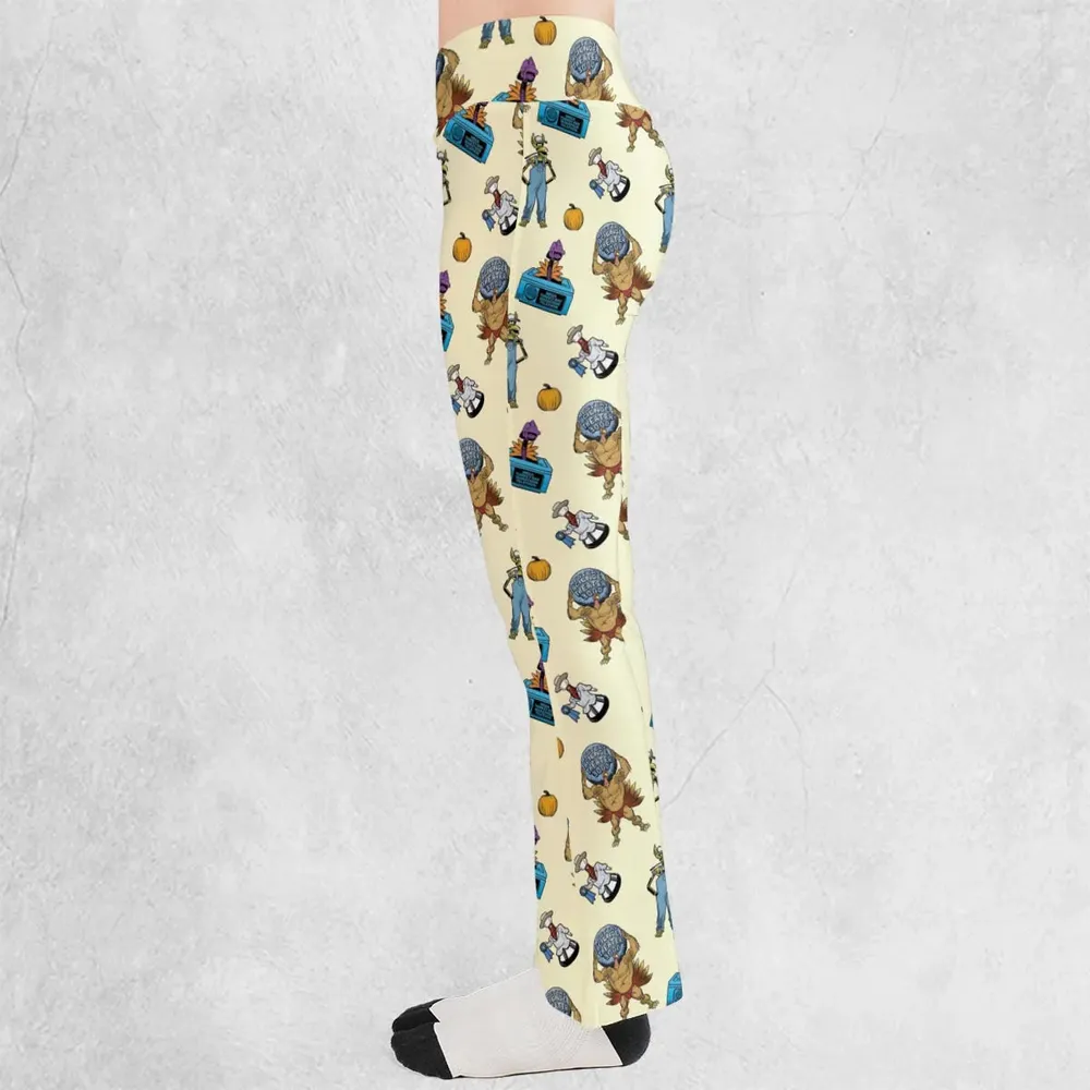 Turkey Day Marathon Telethon MST3K Flare Leggings - 3