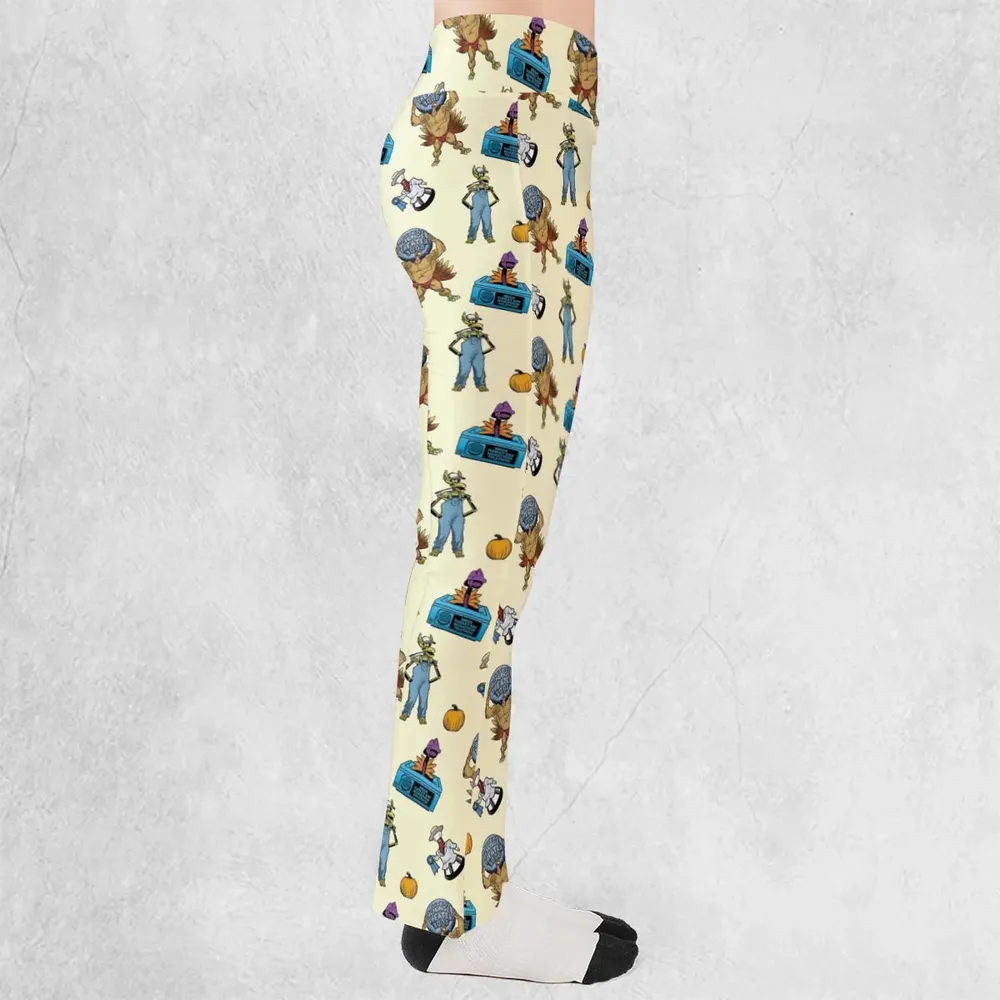 Turkey Day Marathon Telethon MST3K Flare Leggings - 2