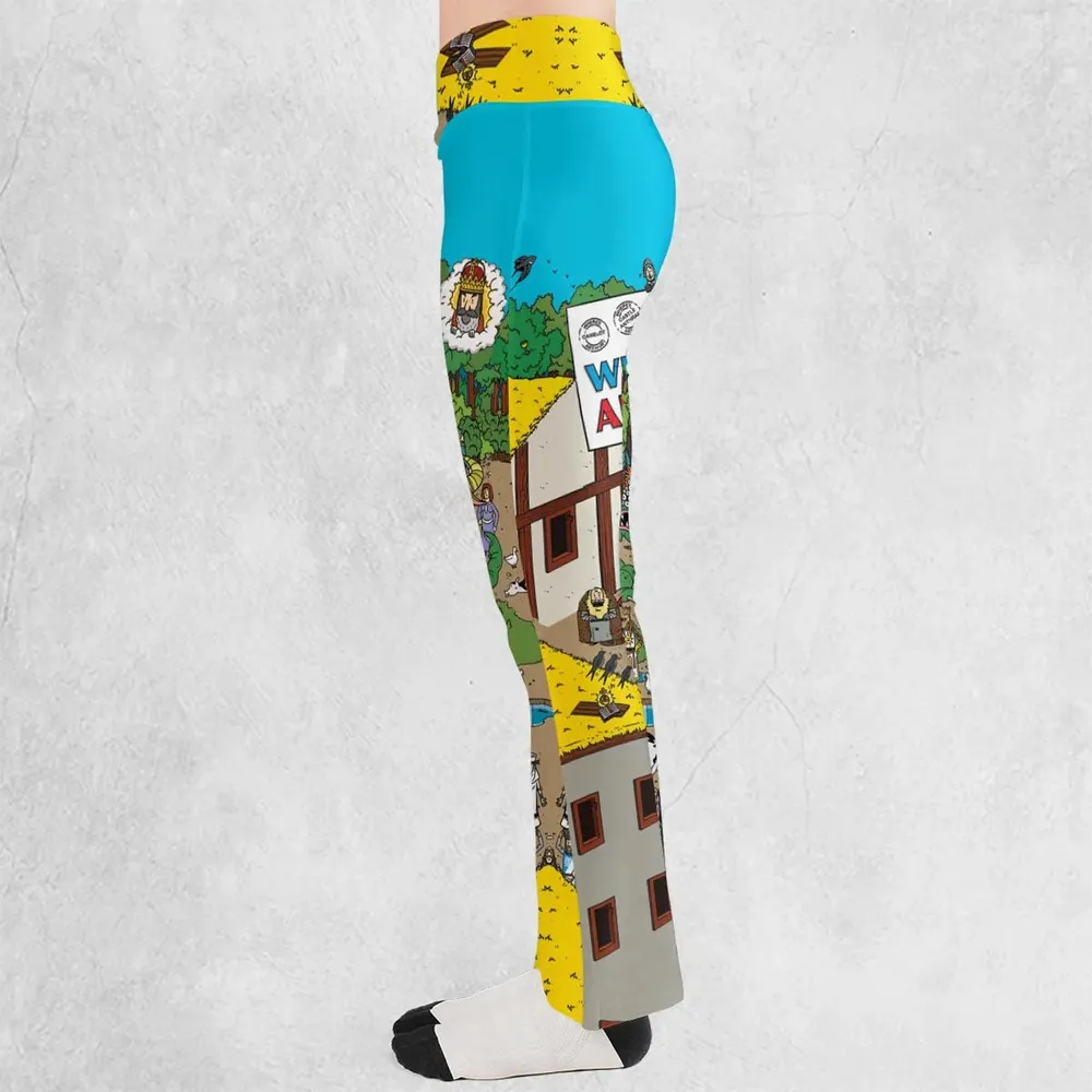 Where's Arthur Monty Python and the Holy Grail Flare Leggings - 3