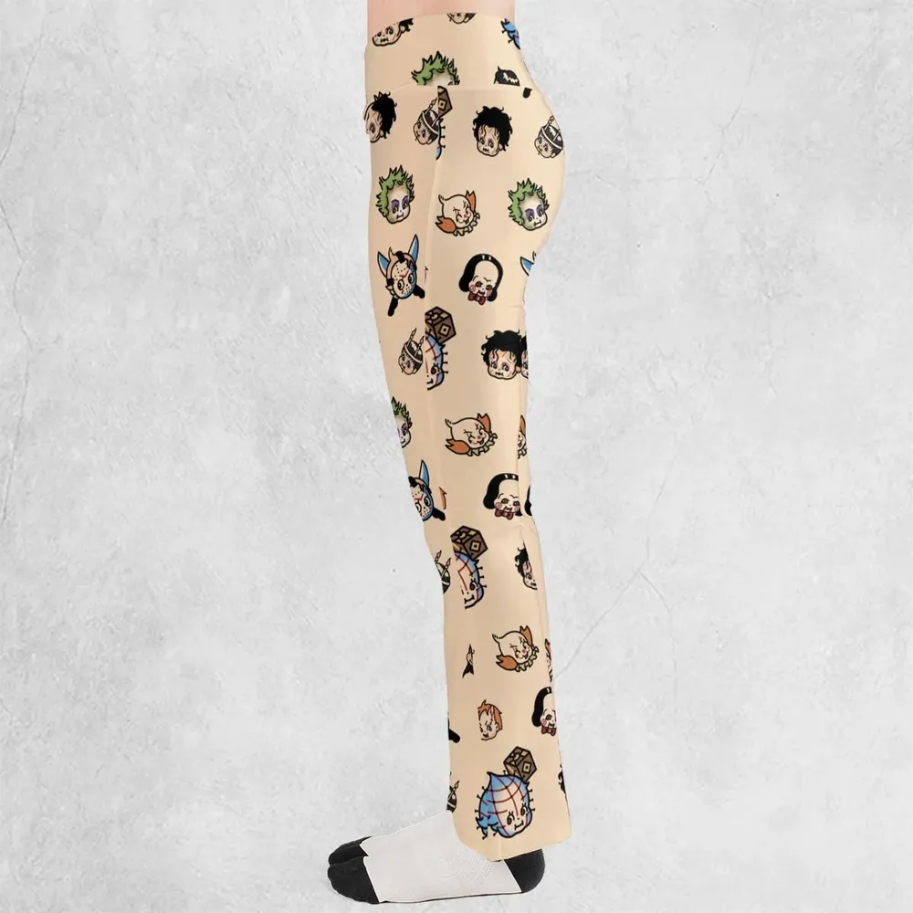 Horror Chic Flare Leggings - 3