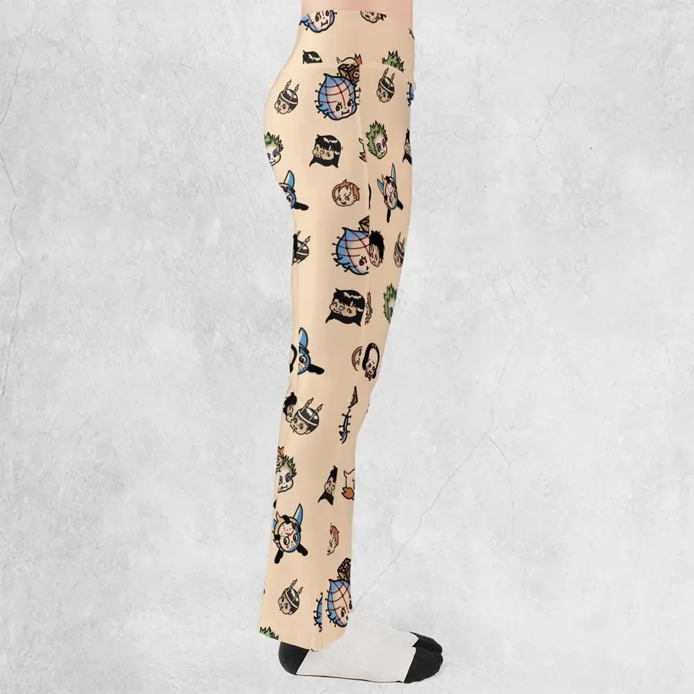 Horror Chic Flare Leggings - 2
