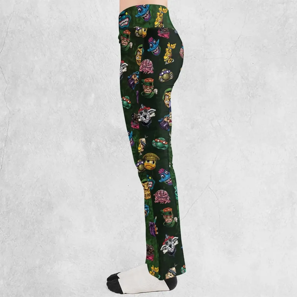 Good To Be Bad Guys Teenage Mutant Ninja Turtles Flare Leggings - 3