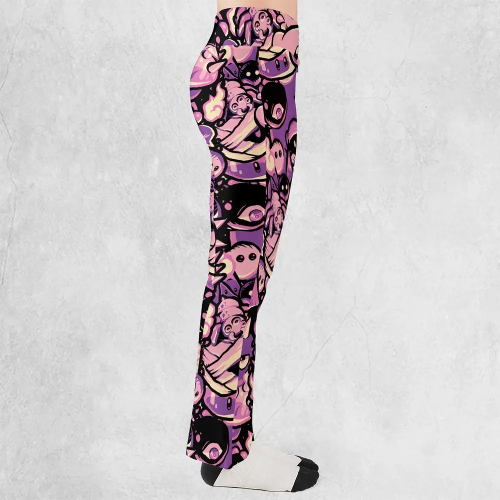Nightmare Land Kirby Flare Leggings - 2