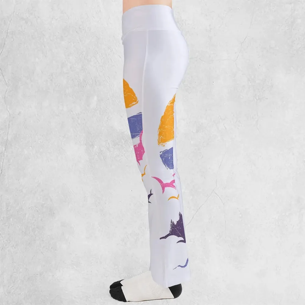 Fantasia Vintage 80s The NeverEnding Story Flare Leggings - 3
