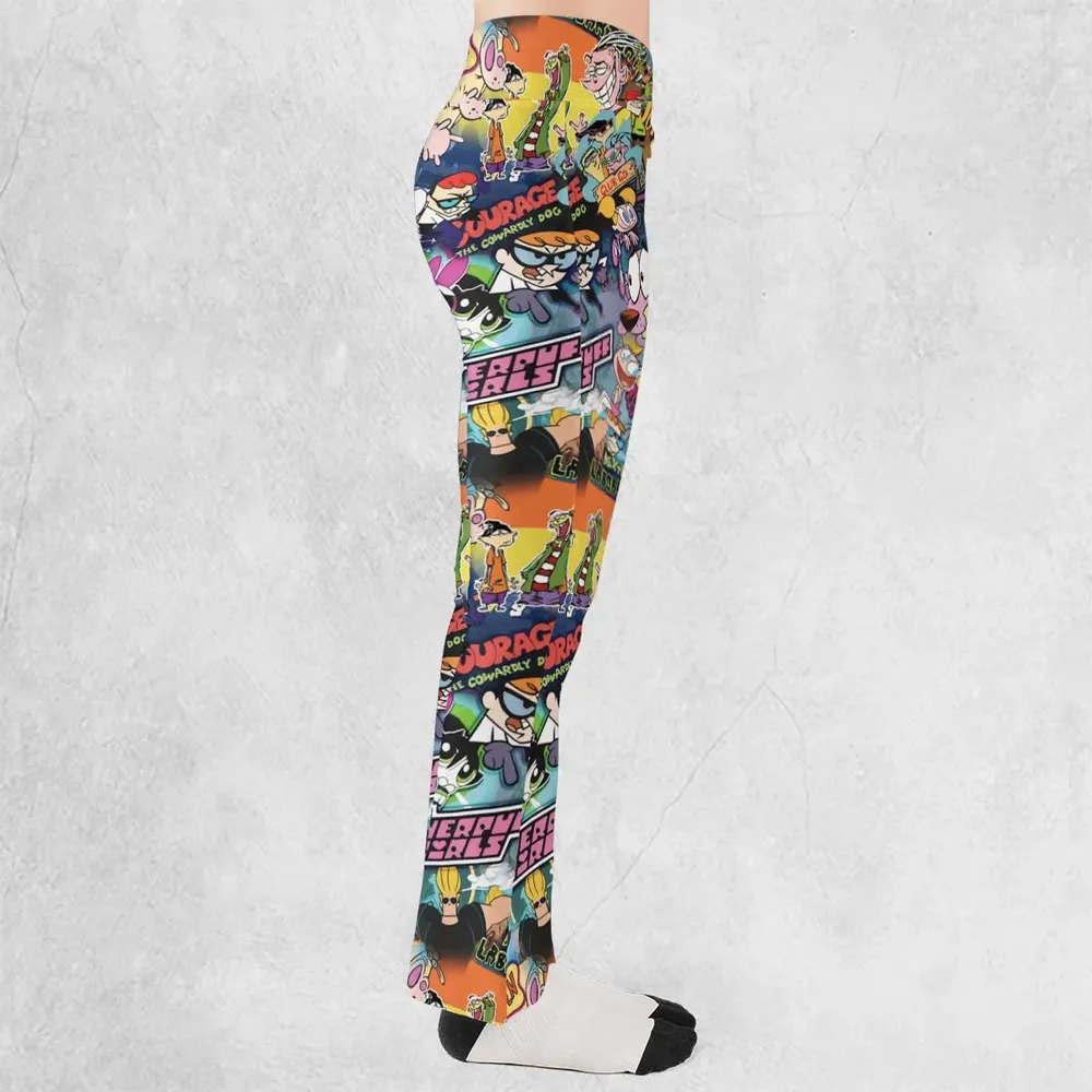 Cartoon Craze Flare Leggings - 2